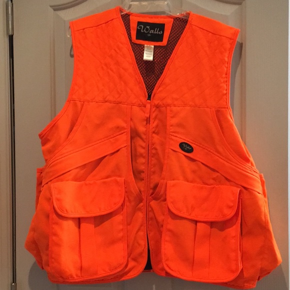 Walls Blaze Orange Hunting Vest 